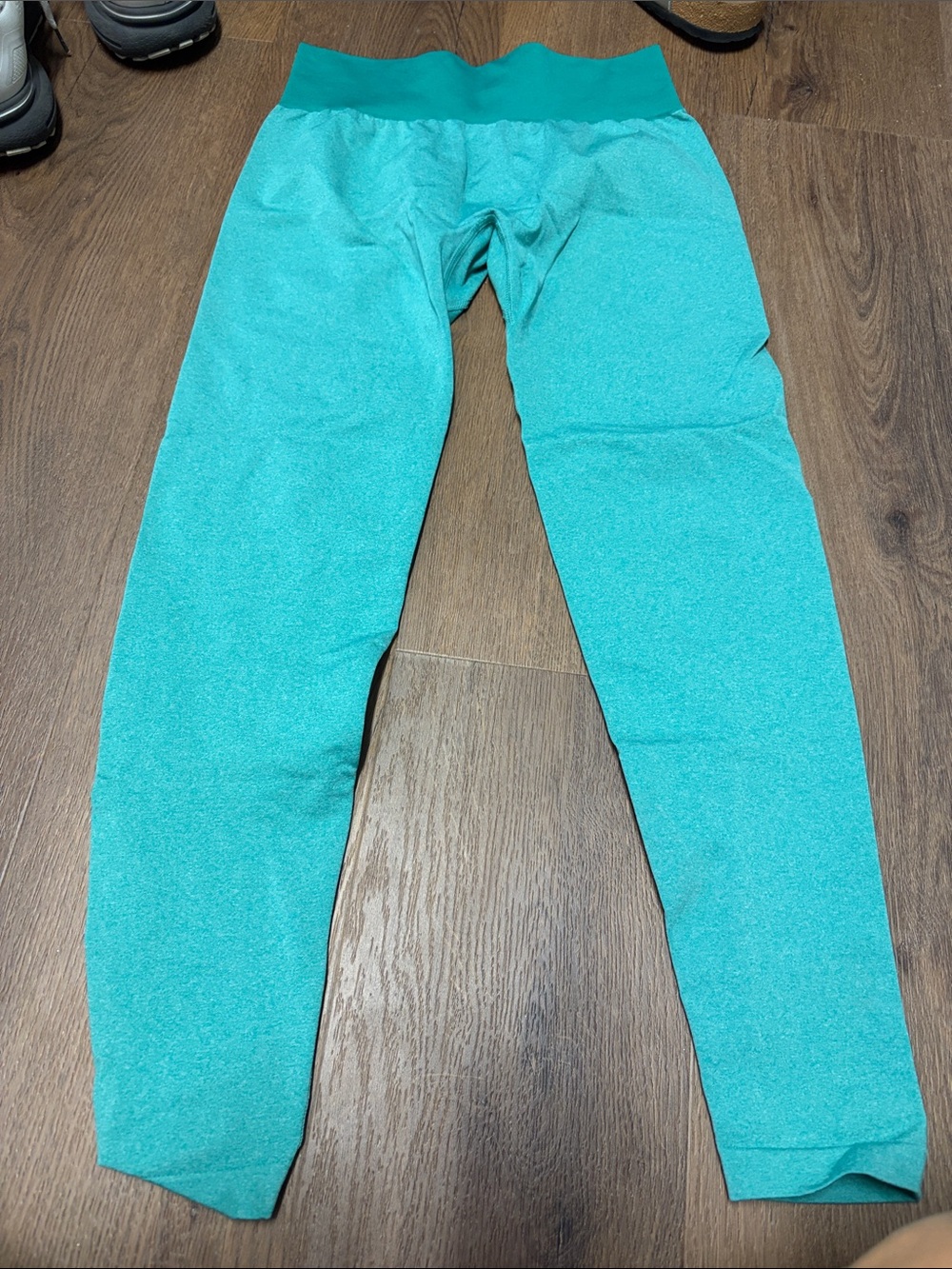 NVGTN Teal Seamless Athletic Leggings